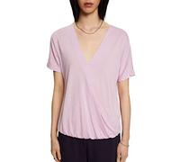 ESPRIT Collection Damen 992eo1k305 T-Shirt, Lavender, L EU
