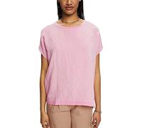 ESPRIT Collection Damen 993eo1k303 T-Shirt, 690/Light Pink, M