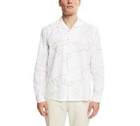 ESPRIT Collection Herren 072eo2f305 Hemd, Weiß, M EU