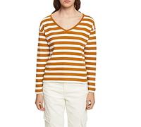 ESPRIT Damen 013EE1K336 T-Shirt, 237/CARAMEL 3, M