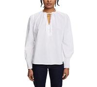 ESPRIT Damen 023CC1F303 Bluse, 100/WHITE, M