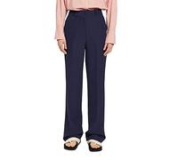 ESPRIT Damen 023ee1b324 Hose, 400/Navy, 34W / 32L
