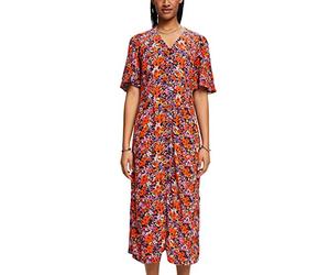 ESPRIT Damen 023ee1e305 Kleid, 404/Navy 5, 34