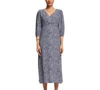 ESPRIT Damen 024ee1e331 Kleid, 403/Navy 4, 42
