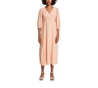 ESPRIT Damen 024ee1e331 Kleid, 853/Pastel Orange, 34