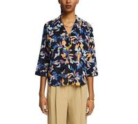 ESPRIT Damen 024EE1F330 Bluse, 404/NAVY 5, X-Large