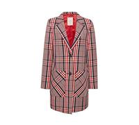 ESPRIT Damen 029EE1G010 Mantel, per Pack Rot (RED 630), Small (Herstellergröße: S)