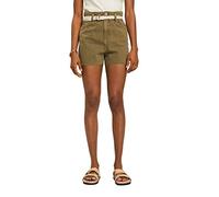 ESPRIT Damen 033CC1C301 Shorts, 350/KHAKI Green, 30