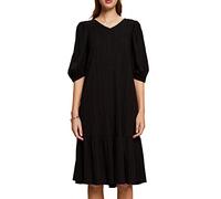 ESPRIT Damen 033CC1E314 Kleid, 001/BLACK, XS