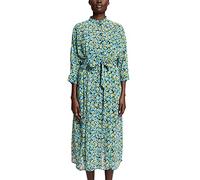 ESPRIT Damen 033ee1e309 Kleid, 473/Turquoise 4, 38