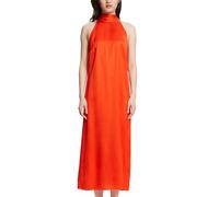 ESPRIT Damen 034ee1e332 Kleid, 880/Bright Orange, Medium