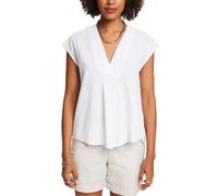 ESPRIT Damen 034ee1f339 Bluse, 100/White, Large