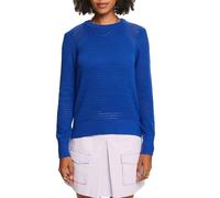 ESPRIT Damen 034ee1i304 Pullover, 410/Bright Blue, Large