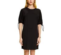 ESPRIT Damen 043EE1E326 Kleid, 001/BLACK, L