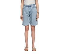 ESPRIT Damen 053ee1c312 Jeans-Shorts, Blue Bleached, 33W EU