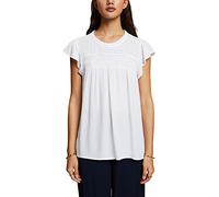 ESPRIT Damen 063EE1F310 Bluse, 100/WHITE, XXL