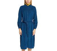 ESPRIT Damen 092ee1e303 Kleid, Petrol Blue, 36 EU