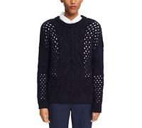 ESPRIT Damen 112EE1I307 Pullover, 400/NAVY, M