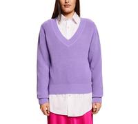 ESPRIT Damen 113EE1I347 Pullover, 560/LILAC, S