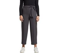 ESPRIT Damen 120EE1B317 Hose, 020/DARK Grey, 36