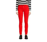 ESPRIT Damen 122ee1b319 Hose, Rot, 27W / 30L