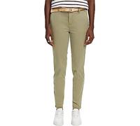 ESPRIT Damen 993EE1B312 Hose, 345/LIGHT Khaki, 32/32