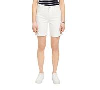 ESPRIT Damen 993ee1c301 Jeans-Shorts, 110/Off White, 27