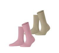 ESPRIT Damen Basic Tennis 2-Pack Socken Baumwolle atmungsaktiv
