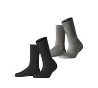 ESPRIT Damen Basic Tennis 2-Pack Socken Baumwolle atmungsaktiv