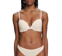 ESPRIT Damen Big Flower Lace Rcs Clas.push Push Up BH, Sand, 70 / 70C EU