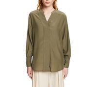 ESPRIT Damen Bluse 991ee1f302, Dark Khaki, M