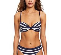 ESPRIT Damen Brela Beach Rcs Pad.plunge Bikini, Navy 3, A EU