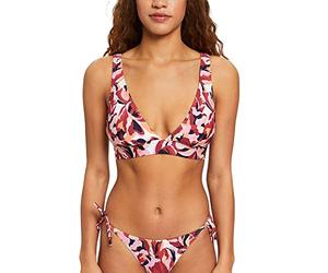 ESPRIT Damen Carilo Beach Rcs Pad.bra Top Bikini, Dark Red 3, B EU