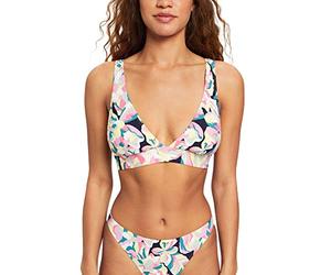 ESPRIT Damen Carilo Beach Rcs Pad.bra Top Bikini, Navy 3, D EU
