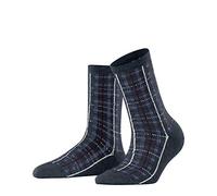 Esprit Damen Check W SO Socken, Blau (Navy Mel. 6127), 39-42 (UK 5.5-8 Ι US 8-10.5)