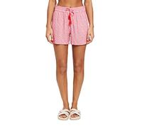 ESPRIT Damen Cve Aop Short Überwurf für Schwimmbekleidung, Orange Red 3, S