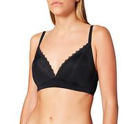 ESPRIT Damen Gepolsterter BH Feminine Micro Par Wireless Wattierter Mf, Schwarz, 75C