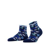 ESPRIT Damen Ginkgo Leaves W SSO Hausschuh-Socken, Blau (Marine 6120), 35-38