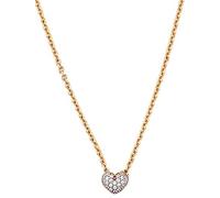 Esprit Damen Halskette 925 Sterling Silber Zirkonia Petite ESNL92942C420