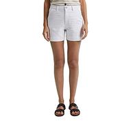 ESPRIT Damen Jeans-Shorts 041ee1c304, 100/White, 31