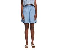 ESPRIT Damen Jeans-Shorts 052ee1c303, Blue Light Washed, 34