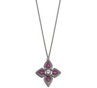 Esprit Damen-Kette Bouquet Pink Sterling-Silber 925