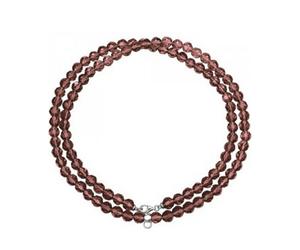 Esprit Damen Kette Collier Charm Silber Berry Stones ESNL91755H800