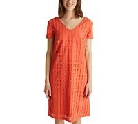 ESPRIT Damen Kleid 050ee1e327, 645/Coral, 38