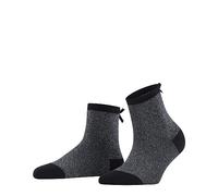 ESPRIT Damen Kurzsocken Glitter Bow W SSO Baumwolle kurz gemustert 1 Paar, Schwarz (Black 3000), 35-38