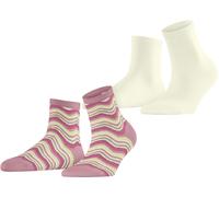 ESPRIT Damen Kurzsocken Watercolor 2er Pack 39|40|41|42 1 Stk.