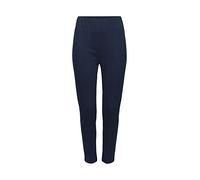ESPRIT Damen Leggings Check W LE blickdicht gemustert 1 Stück, Blau (Marine 6120), 42-44