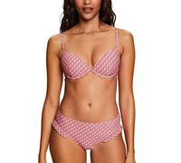 ESPRIT Damen Marley Beach Rcs Pad.plunge Bikini, Pink Fuchsia 3, A EU