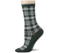ESPRIT Damen Nopped Check Socken, rot (fire tree 7400), 39-42
