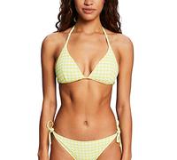 ESPRIT Damen Parage Beach Rcs Padded Triangle Bikini, Lime Yellow 3, 42